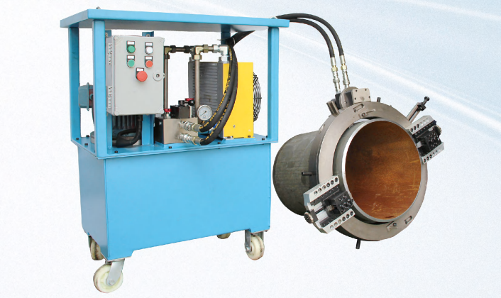 HB-7.5 hydraulic power unit for split frame pipe cutting and beveling machine