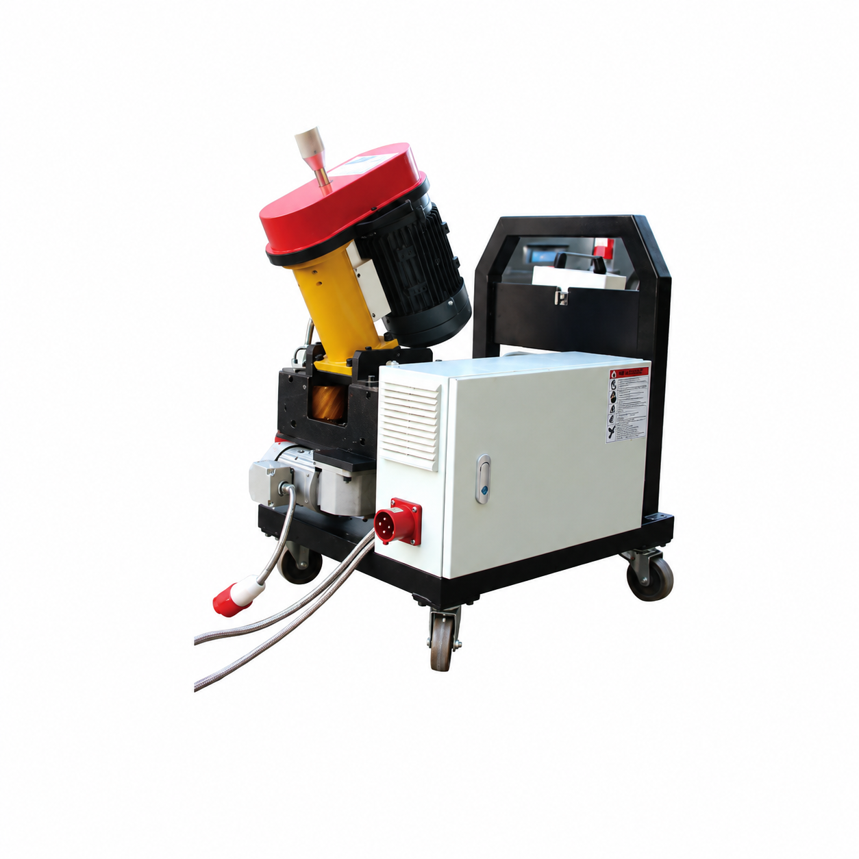 UBM-1560 unlimited diameter automatic pipe beveling machine for large-diameter pipes and cylindrical workpieces