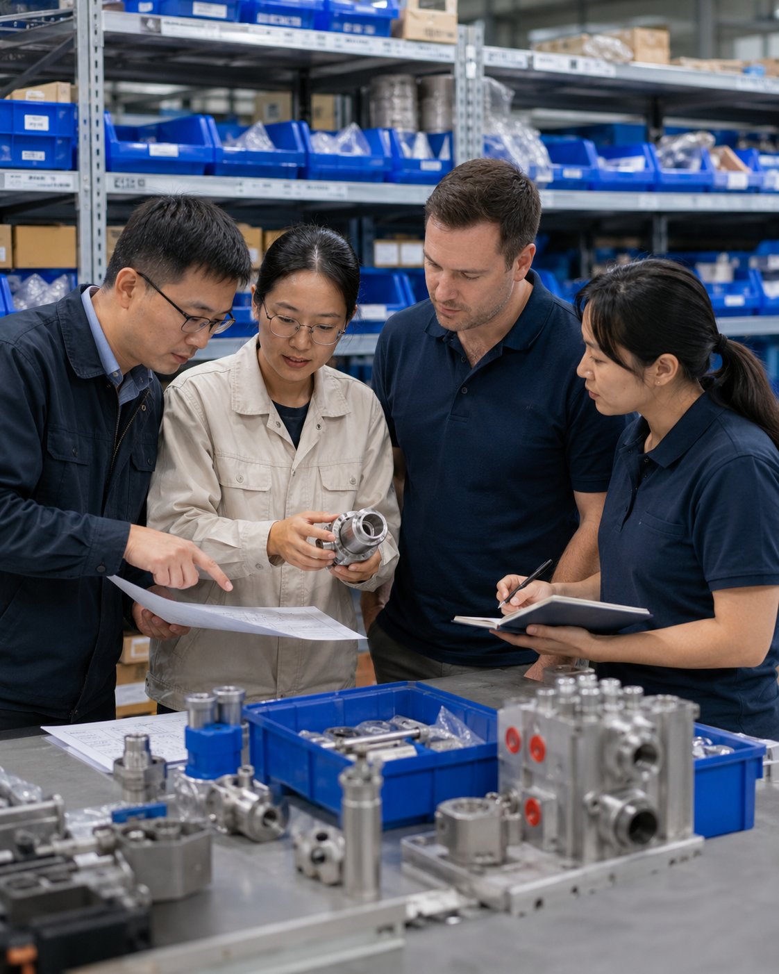 LEHUNDI industrial equipment assembly team