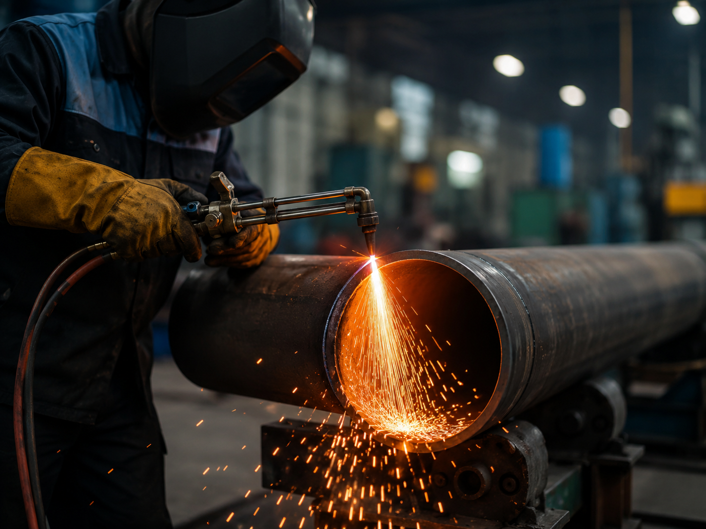 Industrial equipment operation maintenance and troubleshooting